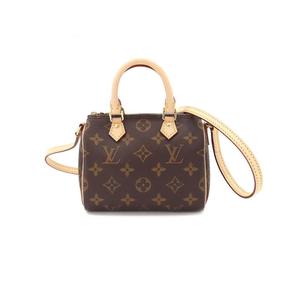 Louis Vuitton Monogram Nano Speedy Shoulder Bag